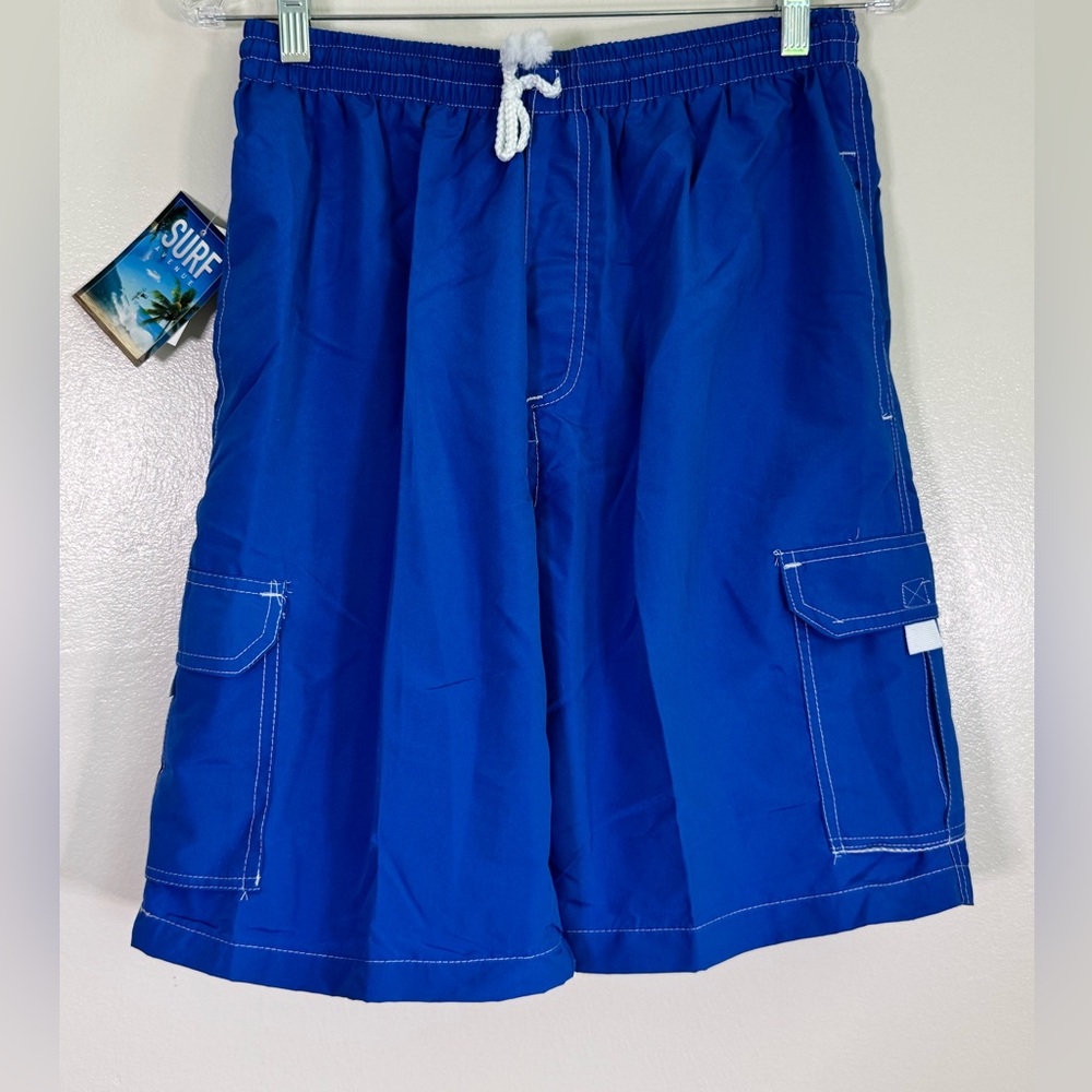 SURF AVENUE Swim Trunks / Board Shorts - Men's Size Small - NEW w/Tags - Blue